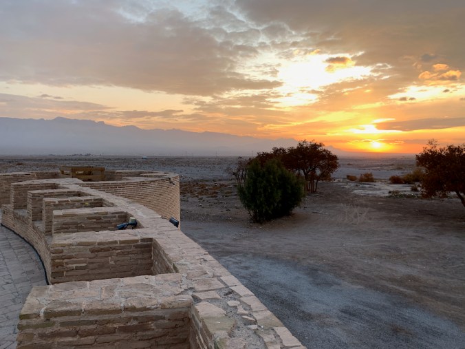 Sunrise at Zeinodin Caravanserai